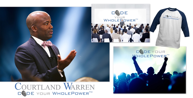 Rebranding motivational speaker Courtland Warren